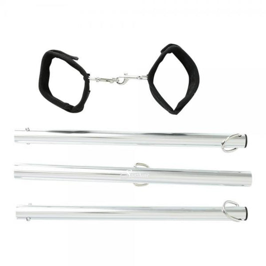 Expand Spreader Bar & Cuffs Set Aluminum Silver