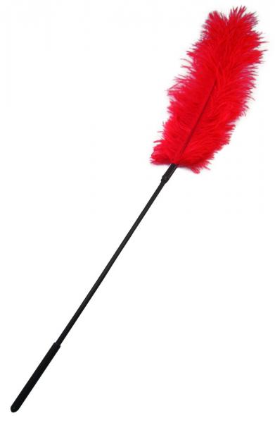 Ostrich Tickler: Red