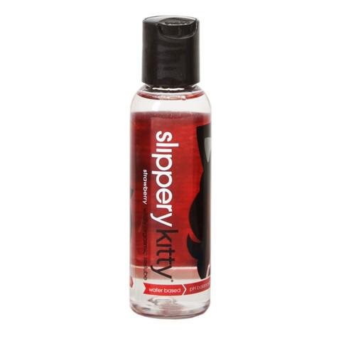 Slippery Kitty Lube - Strawberry Lust - 8 oz