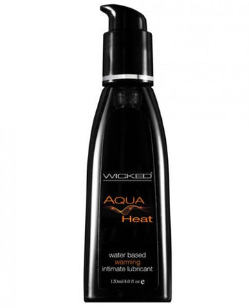 Wicked Aqua Heat Warming Water Based Lubricant 4oz