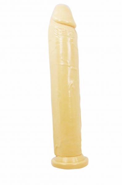 Cloud 9 10 inches Dong with Suction Cup Beige